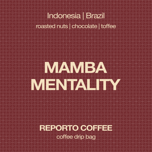 MAMBA MENTALITY - Drip Bag