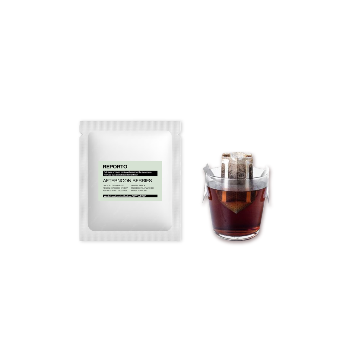 AFTERNOON BERRIES - Timor Leste Washed Typica - Drig Bag x 10