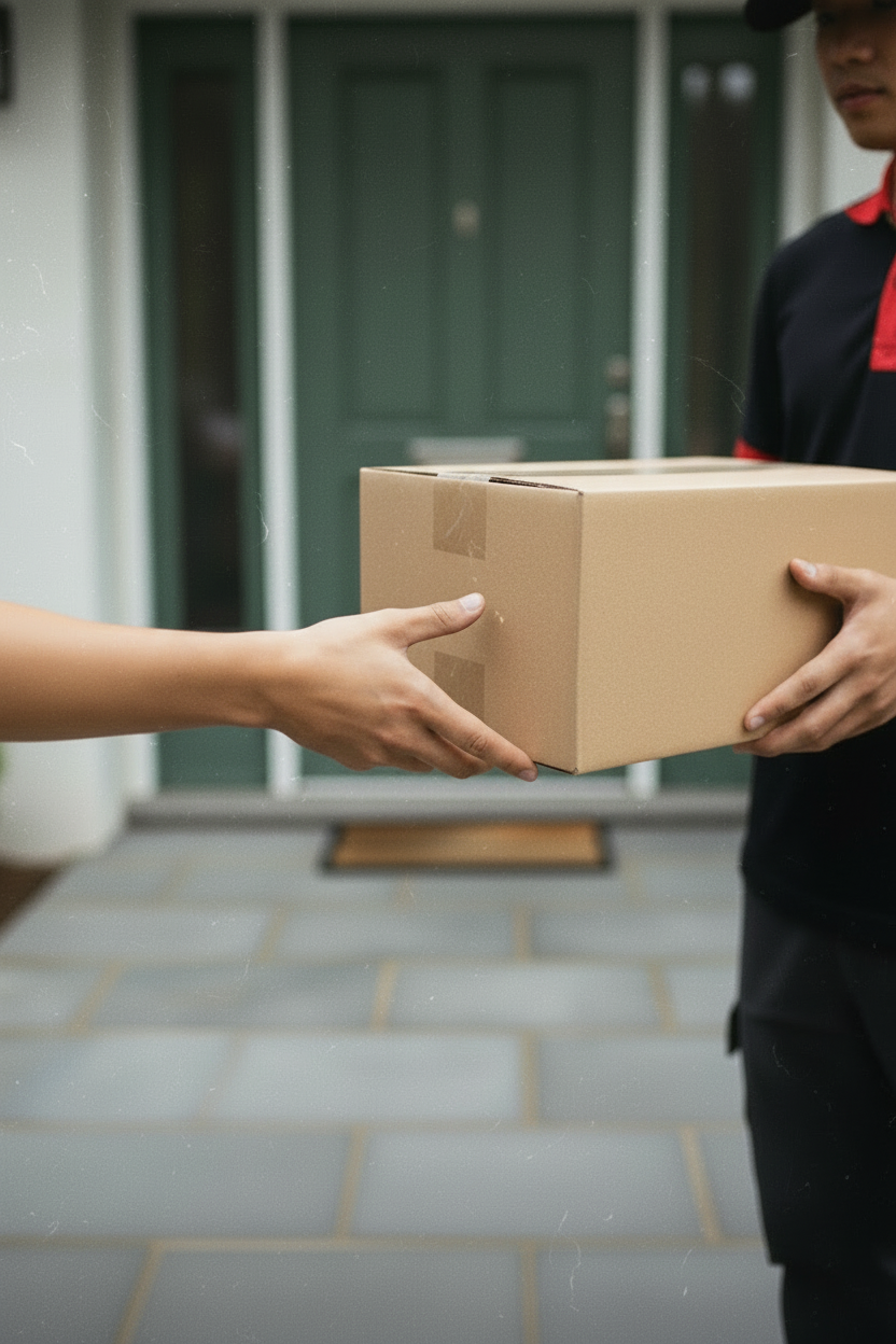 Moody film-style delivery without faces